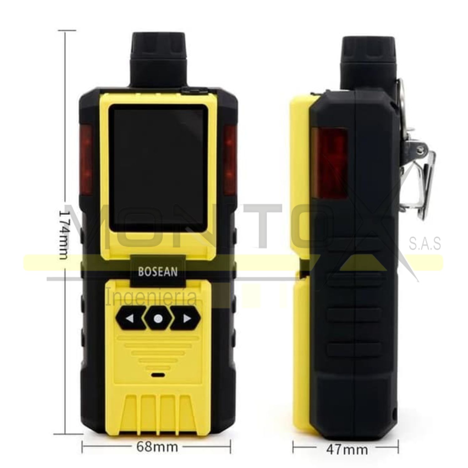 DETECTOR DE GAS PORTATIL BOSEAN K-600 - Imagen 2