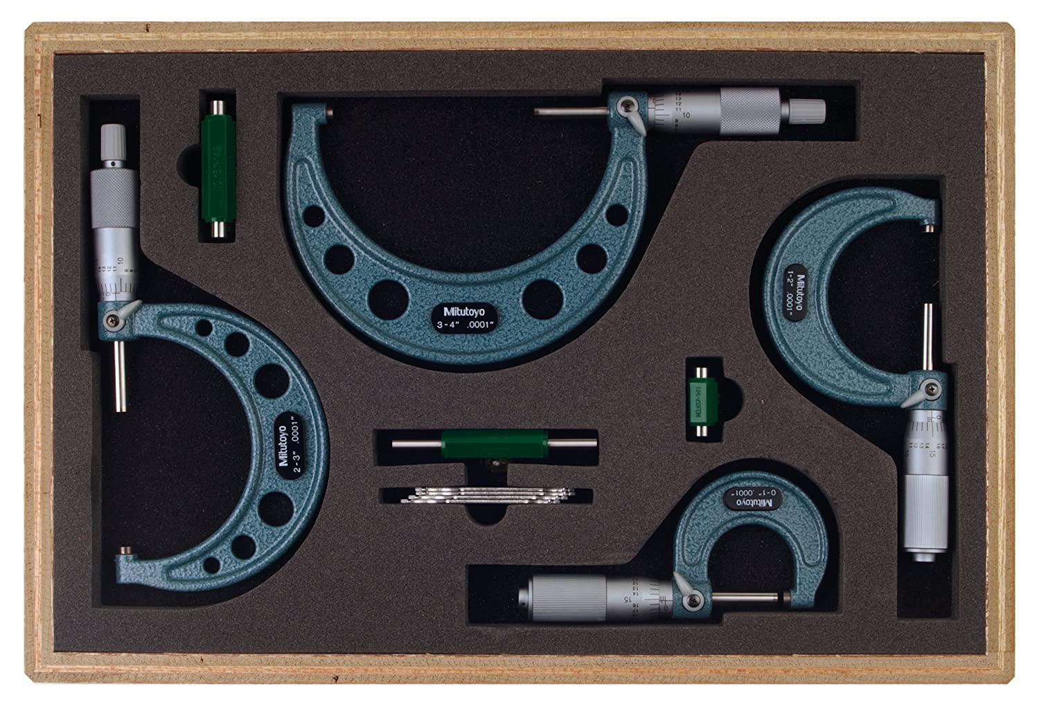 JUEGO DE MICRÓMETRO EXTERIOR MITUTOYO 103-929