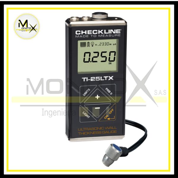 MEDIDOR DE ESPESOR TI-25LTX