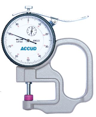 MEDIDOR DE ESPESOR CON DIAL 443-010-12