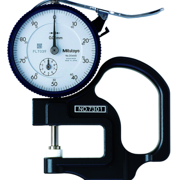 MEDIDOR DE ESPESOR CON DIAL  MITUTOYO 7301
