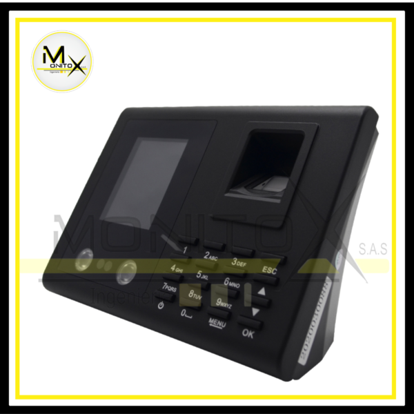 MÁQUINA BIOMÉTRICA DE CONTROL DE ACCESO